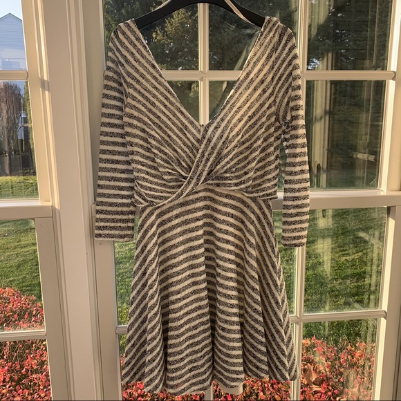 Free People Maverick Striped Knit Dress - Picture 2 of 5